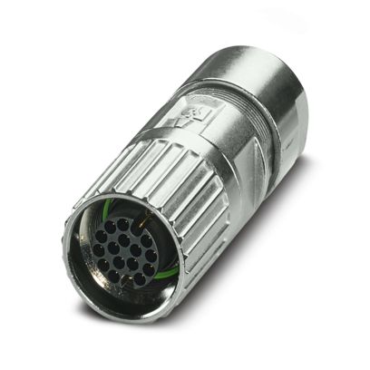 Phoenix Contact - Rundsteckverbinder, feldkonfektionierbar (Industriesteckverbinder) Kabelsteckverbinder M17-17P1N8A8002