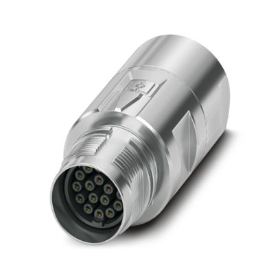 Phoenix Contact - Rundsteckverbinder, feldkonfektionierbar (Industriesteckverbinder) Kupplungssteckverbinder M17-17S1N8A9002S