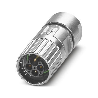 Phoenix Contact - Rundsteckverbinder, feldkonfektionierbar (Industriesteckverbinder) Kabelsteckverbinder M17-3EP1N8A8002/1,5