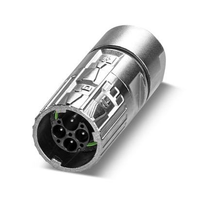 Phoenix Contact - Rundsteckverbinder, feldkonfektionierbar (Industriesteckverbinder) Kabelsteckverbinder M17-3EP1N8A8003S/1,5