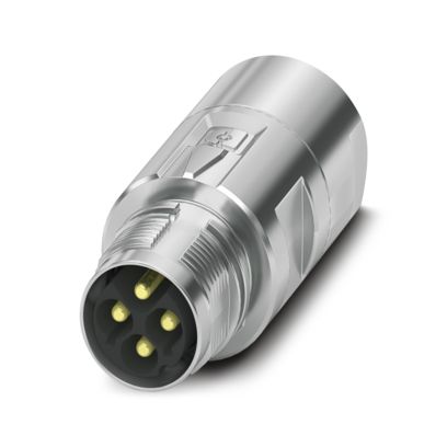 Phoenix Contact - Rundsteckverbinder, feldkonfektionierbar (Industriesteckverbinder) Kupplungssteckverbinder M17-3EP1N8A9002S