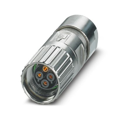 Phoenix Contact - Rundsteckverbinder, feldkonfektionierbar (Industriesteckverbinder) Kabelsteckverbinder M17-3ES1N8A8002