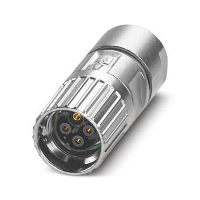 Phoenix Contact - Rundsteckverbinder, feldkonfektionierbar (Industriesteckverbinder) Kabelsteckverbinder M17-3ES1N8A8004/1,5