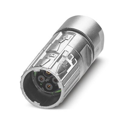 Phoenix Contact - Rundsteckverbinder, feldkonfektionierbar (Industriesteckverbinder) Kabelsteckverbinder M17-3ES1N8A8004S/1,5