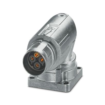 Phoenix Contact - Rundsteckverbinder, Einbau (ohne Leitung) Gerätesteckverbinder M17-3ES1N8AA600S Vorderwand