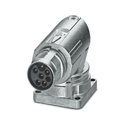 Phoenix Contact - Rundsteckverbinder, Einbau (ohne Leitung) Gerätesteckverbinder M17-5EP1N8AA500S Vorderwand