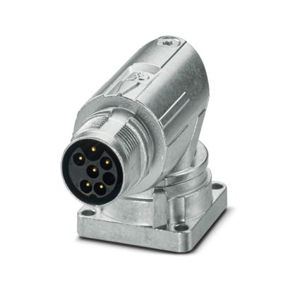 Phoenix Contact - Rundsteckverbinder, Einbau (ohne Leitung) Gerätesteckverbinder M17-5EP1N8AA600S Vorderwand