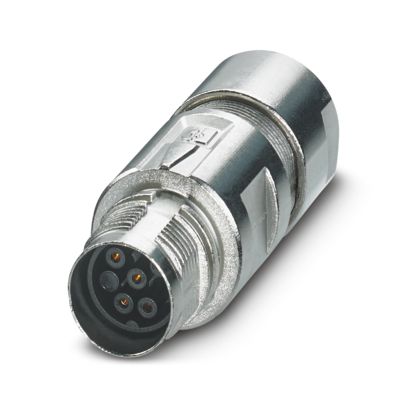 Phoenix Contact - Rundsteckverbinder, feldkonfektionierbar (Industriesteckverbinder) Kupplungssteckverbinder M17-5ES1N8A9003S