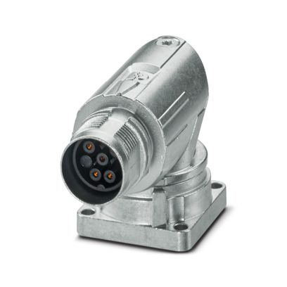 Phoenix Contact - Rundsteckverbinder, Einbau (ohne Leitung) Gerätesteckverbinder M17-5ES1N8AA600S Vorderwand