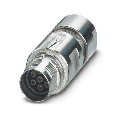 Phoenix Contact - Rundsteckverbinder, feldkonfektionierbar (Industriesteckverbinder) Kupplungssteckverbinder M17-6ES1N8A9002S