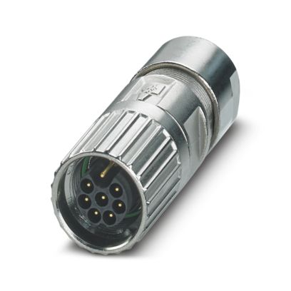 Phoenix Contact - Rundsteckverbinder, feldkonfektionierbar (Industriesteckverbinder) Kabelsteckverbinder M17-7EP1N8A8004