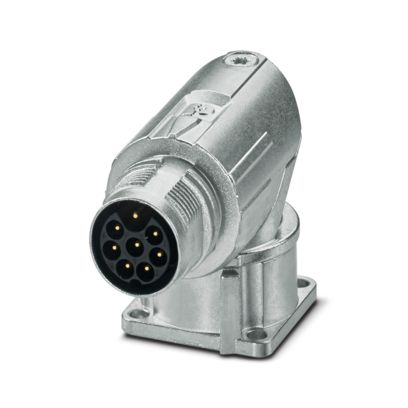 Phoenix Contact - Rundsteckverbinder, Einbau (ohne Leitung) Gerätesteckverbinder M17-7EP1N8AA500S Vorderwand