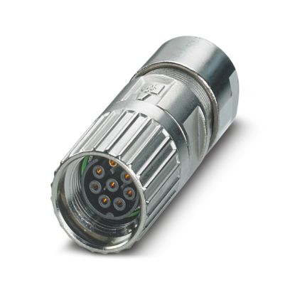 Phoenix Contact - Rundsteckverbinder, feldkonfektionierbar (Industriesteckverbinder) Kabelsteckverbinder M17-7ES1N8A8003
