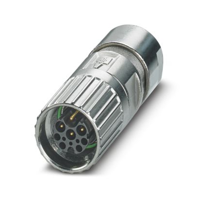 Phoenix Contact - Rundsteckverbinder, feldkonfektionierbar (Industriesteckverbinder) Kabelsteckverbinder M17-8EP1N8A8004