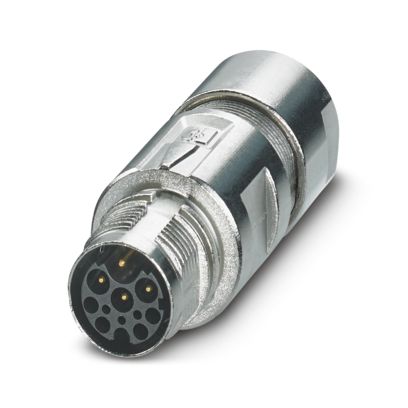 Phoenix Contact - Rundsteckverbinder, feldkonfektionierbar (Industriesteckverbinder) Kupplungssteckverbinder M17-8EP1N8A9004S