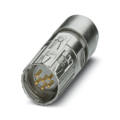 Phoenix Contact - Rundsteckverbinder, feldkonfektionierbar (Industriesteckverbinder) Kabelsteckverbinder M23-06P1N128004S