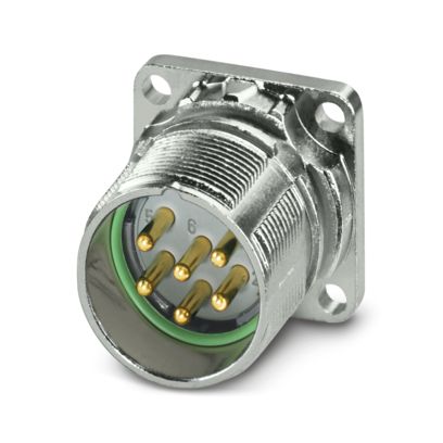 Phoenix Contact - Rundsteckverbinder, Einbau (ohne Leitung) Gerätesteckverbinder M23-06P1N8AWB00S Vorderwand