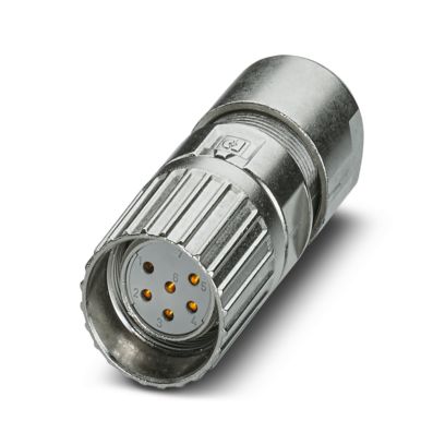 Phoenix Contact - Rundsteckverbinder, feldkonfektionierbar (Industriesteckverbinder) Kabelsteckverbinder M23-06S1N128003