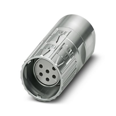 Phoenix Contact - Rundsteckverbinder, feldkonfektionierbar (Industriesteckverbinder) Kabelsteckverbinder M23-06S1N128003S