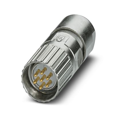Phoenix Contact - Rundsteckverbinder, feldkonfektionierbar (Industriesteckverbinder) Kabelsteckverbinder M23-07P1N128002