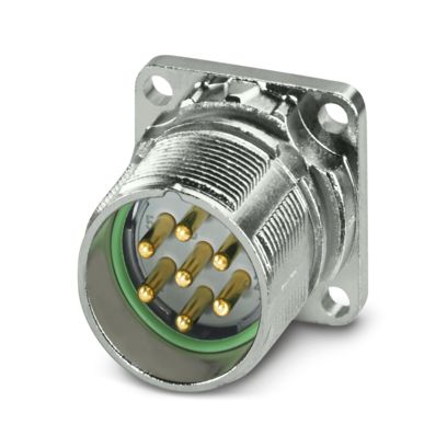 Phoenix Contact - Rundsteckverbinder, Einbau (ohne Leitung) Gerätesteckverbinder M23-07P1N8AW500S Vorderwand