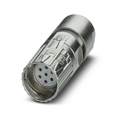 Phoenix Contact - Rundsteckverbinder, feldkonfektionierbar (Industriesteckverbinder) Kabelsteckverbinder M23-07S1N128002S