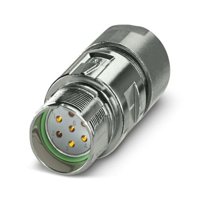 Phoenix Contact - Rundsteckverbinder, feldkonfektionierbar (Industriesteckverbinder) Kupplungssteckverbinder M23-07S1N1290DUS