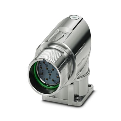 Phoenix Contact - Rundsteckverbinder, Einbau (ohne Leitung) Gerätesteckverbinder M23-07S1N8AA500S Vorderwand