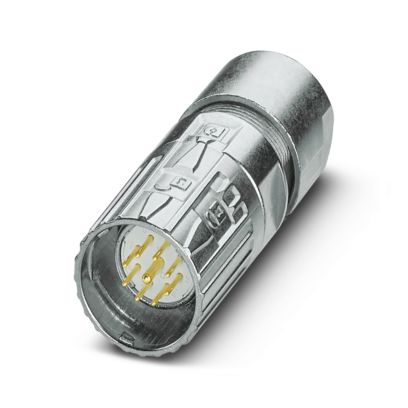 Phoenix Contact - Rundsteckverbinder, feldkonfektionierbar (Industriesteckverbinder) Kabelsteckverbinder M23-09P1N128003S