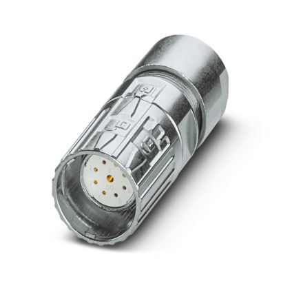 Phoenix Contact - Rundsteckverbinder, feldkonfektionierbar (Industriesteckverbinder) Kabelsteckverbinder M23-09S1N128004S