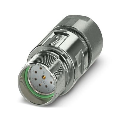 Phoenix Contact - Rundsteckverbinder, feldkonfektionierbar (Industriesteckverbinder) Kupplungssteckverbinder M23-09S1N129004S