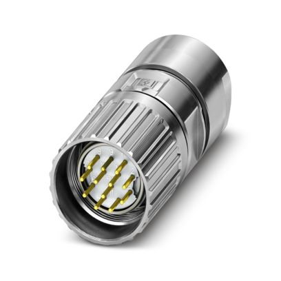 Phoenix Contact - Rundsteckverbinder, feldkonfektionierbar (Industriesteckverbinder) Kabelsteckverbinder M23-12P1N128002