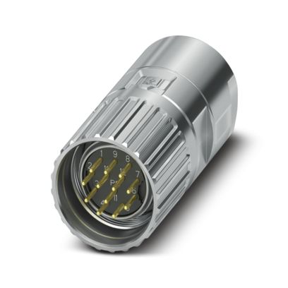 Phoenix Contact - Rundsteckverbinder, feldkonfektionierbar (Industriesteckverbinder) Kabelsteckverbinder M23-12P2N128003