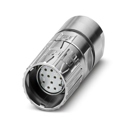 Phoenix Contact - Rundsteckverbinder, feldkonfektionierbar (Industriesteckverbinder) Kabelsteckverbinder M23-12S1N128003S