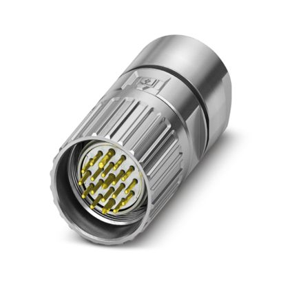Phoenix Contact - Rundsteckverbinder, feldkonfektionierbar (Industriesteckverbinder) Kabelsteckverbinder M23-19P1N128002