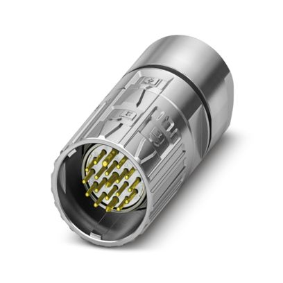 Phoenix Contact - Rundsteckverbinder, feldkonfektionierbar (Industriesteckverbinder) Kabelsteckverbinder M23-19P1N128003S