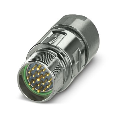 Phoenix Contact - Rundsteckverbinder, feldkonfektionierbar (Industriesteckverbinder) Kupplungssteckverbinder M23-19P1N129004S