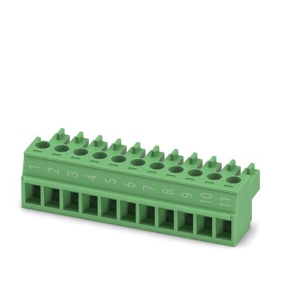 Phoenix Contact - Kabelsteckverbinder für Leiterplattensteckverbinder Leiterplattenstecker MC 1,5/11-ST#1327208 − 1000 Stück
