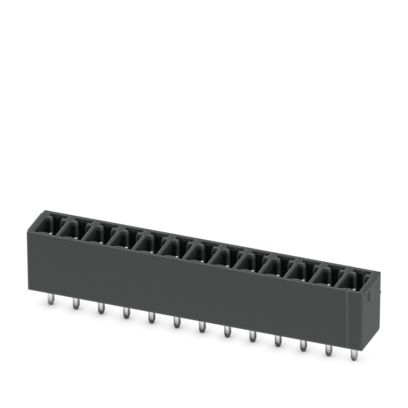 Phoenix Contact - Leiterplattensteckverbinder Leiterplatten-Grundleiste MCV 1,5/13-G-3,81 BK − 50 Stück