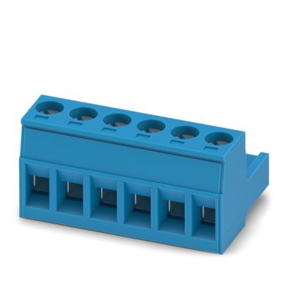 Phoenix Contact - Kabelsteckverbinder für Leiterplattensteckverbinder Leiterplattenstecker MSTB 2,5/ 6-ST BU − 50 Stück