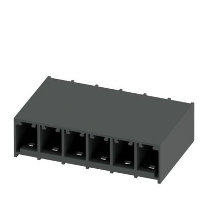 Phoenix Contact - Leiterplattensteckverbinder Leiterplatten-Grundleiste PC 6/ 6-G-7,#1190494 − 50 Stück