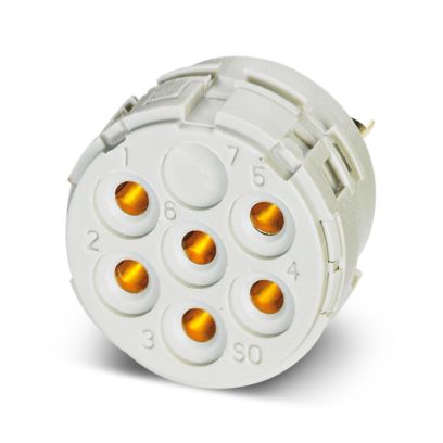 Phoenix Contact - Kontakteinsatz für Rundsteckverbinder Kontakteinsatz RC-07S1N120000X − 10 Stück