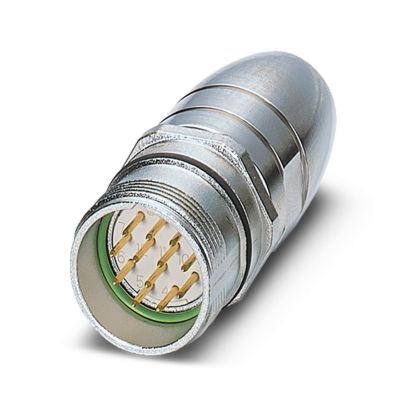 Phoenix Contact - Rundsteckverbinder, feldkonfektionierbar (Industriesteckverbinder) Kupplungssteckverbinder RC-12P1N8A90R9X − 20 Stück