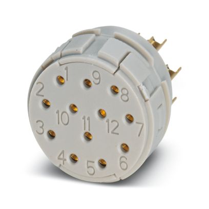 Phoenix Contact - Kontakteinsatz für Rundsteckverbinder Kontakteinsatz RC-12S1N120000X − 10 Stück