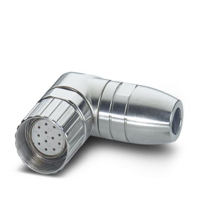 Phoenix Contact - Rundsteckverbinder, feldkonfektionierbar (Industriesteckverbinder) Kabelsteckverbinder RC-12S1N8AT0EPX − 8 Stück