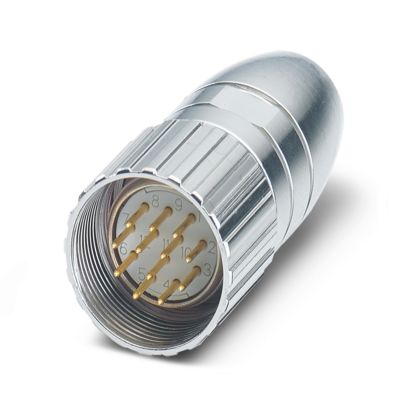 Phoenix Contact - Rundsteckverbinder, feldkonfektionierbar (Industriesteckverbinder) Kabelsteckverbinder RC-16P1N1280ENX − 20 Stück