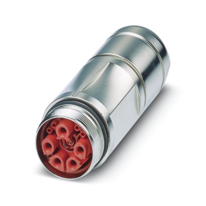 Phoenix Contact - Rundsteckverbinder, feldkonfektionierbar (Industriesteckverbinder) Kupplungssteckverbinder SB-8ES0A8A9L34S