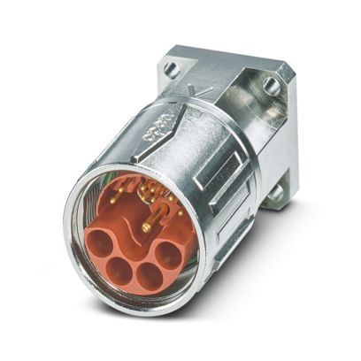Phoenix Contact - Rundsteckverbinder, Einbau (ohne Leitung) Gerätesteckverbinder SH-8EPC58AY000S Vorderwand m. Mutter