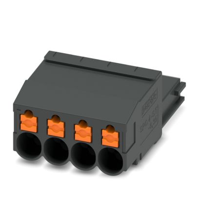 Phoenix Contact - Kabelsteckverbinder für Leiterplattensteckverbinder Leiterplattenstecker SPC 4/ 4-ST-6,35 − 50 Stück