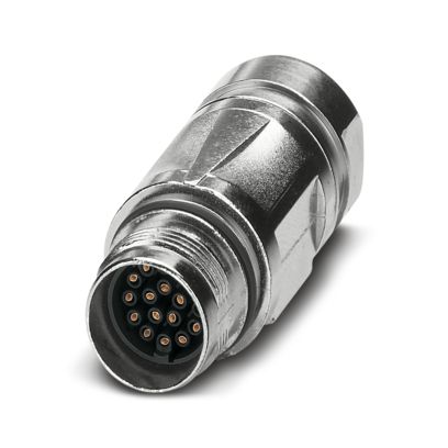Phoenix Contact - Rundsteckverbinder, feldkonfektionierbar (Industriesteckverbinder) Kupplungssteckverbinder ST-17S1N8A9003SX